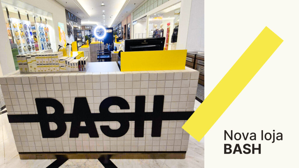 Quiosque da loja da BASH no Shopping Eldorado